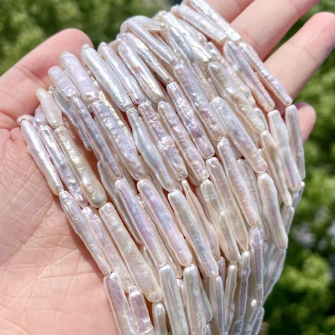 Бусины JILKOL из натурального жемчуга 25 мм барокко