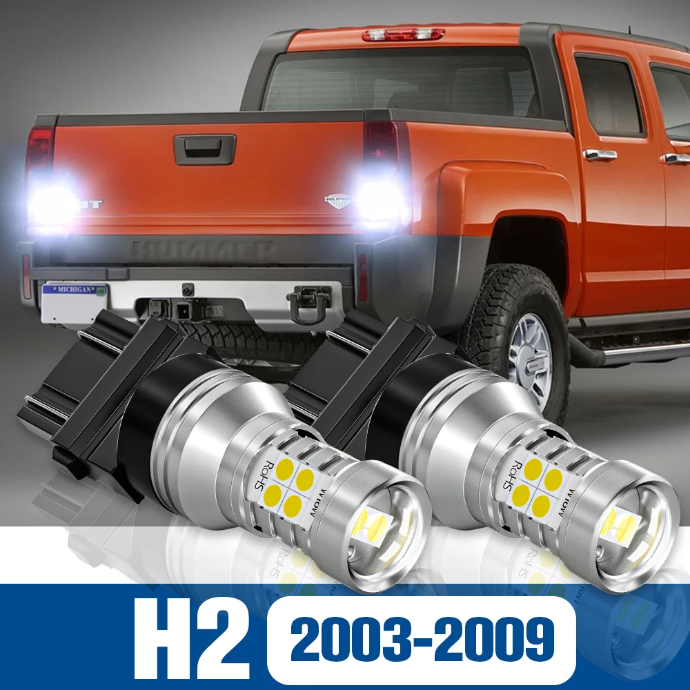 ity 2 sztuki akcesoriów do świateł cofania LED Canbus dla Hummer H2 2003-2009 2004 2005 2006 2007 2008