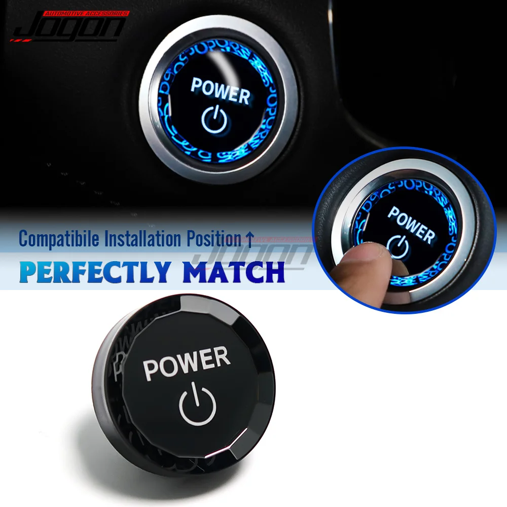 

Auto Start Crystal Start Stop Engine Ignition Cover Button For Toyota Camry RAV4 Chr Yaris Prius Cruiser Interior Accessories