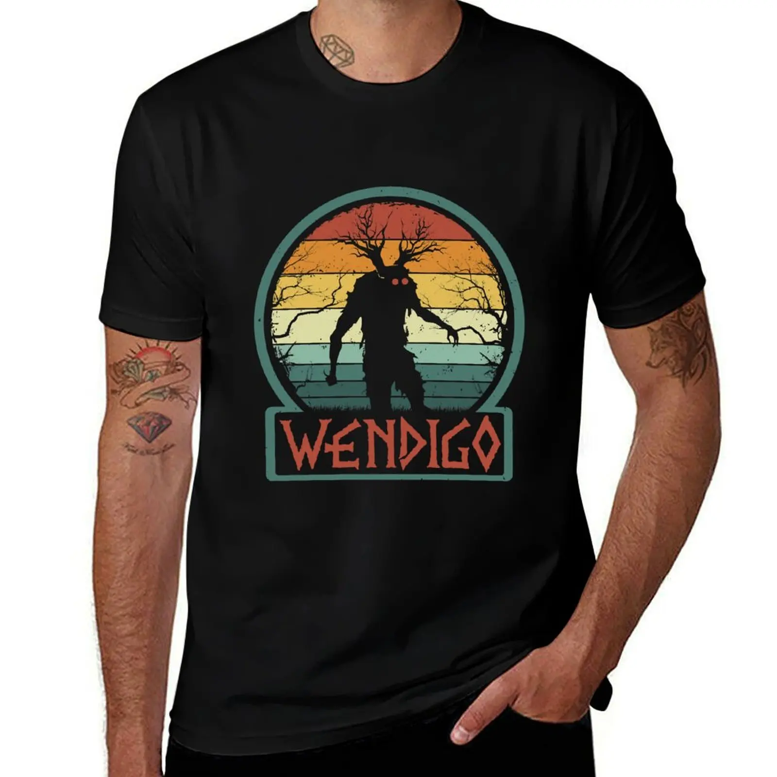 Мужская футболка Wendigo хлопок