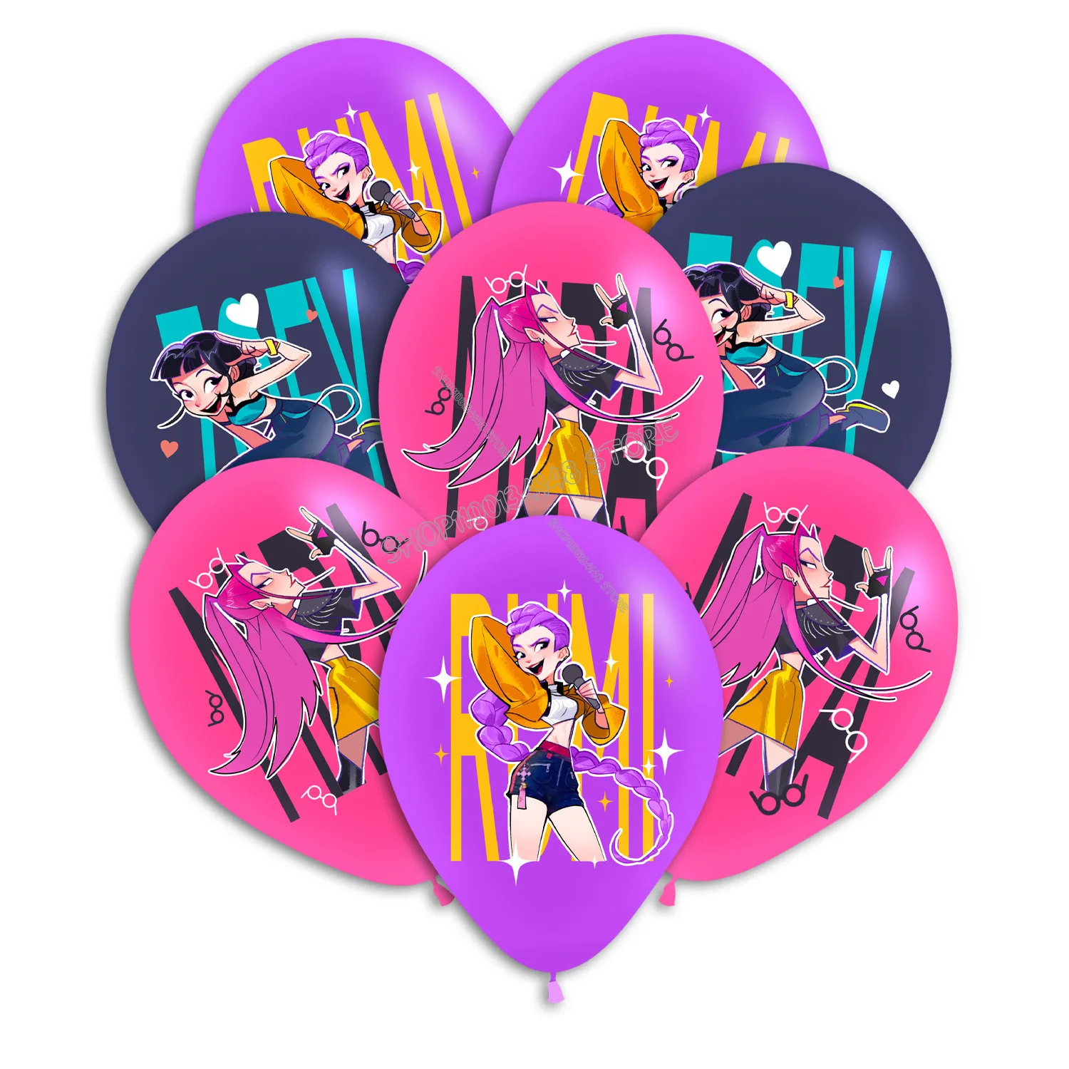 

Набор латексных шаров Kpop Demon Hunters Bandai