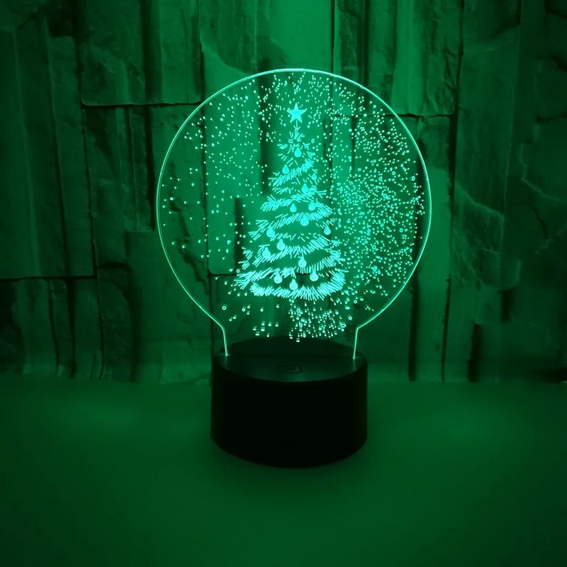 

Acrylic Christmas Tree LED Light Color Transformation Christmas Lights Christmas Gifts Home Furnishing Decoration New Year Gift