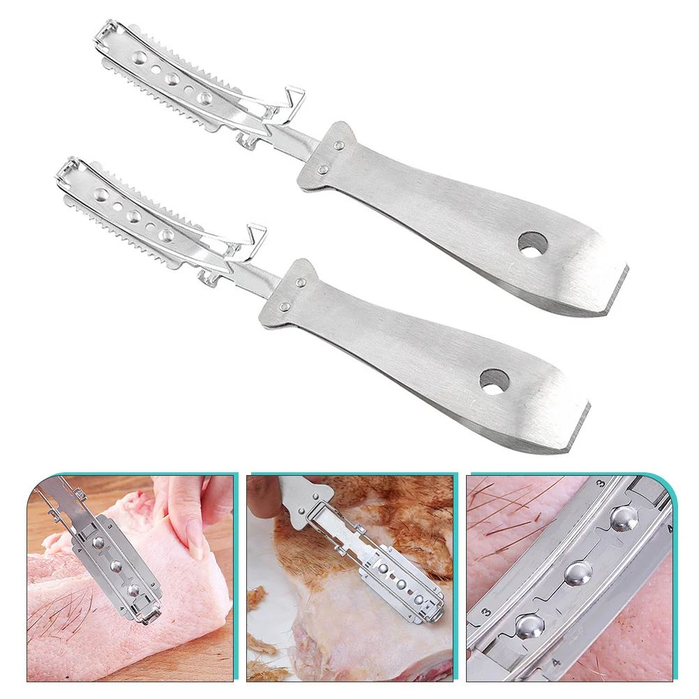 

2pcs Animal Hair Shaver Hair Plucking Clips Hair Removal Tool for Home