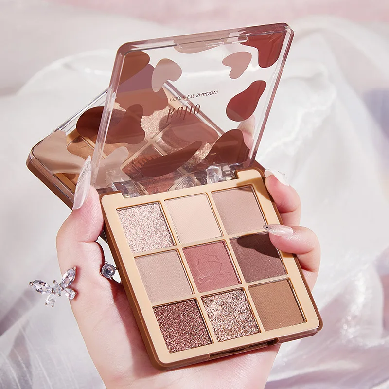

9 color eyeshadow palette burst eye shadow eye glitter colors palette eyeshadow pigment powder eyeshadow kit eye makeup