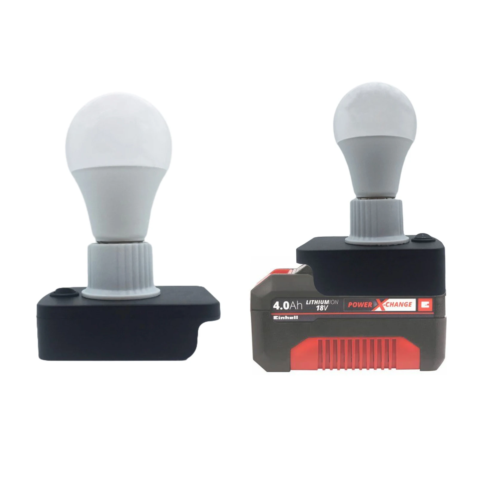 

Portable E27 Bulb Lamp LED Work Light for Einhell Power X-Change 18V Lithium Battery Outdoor Indoor Light