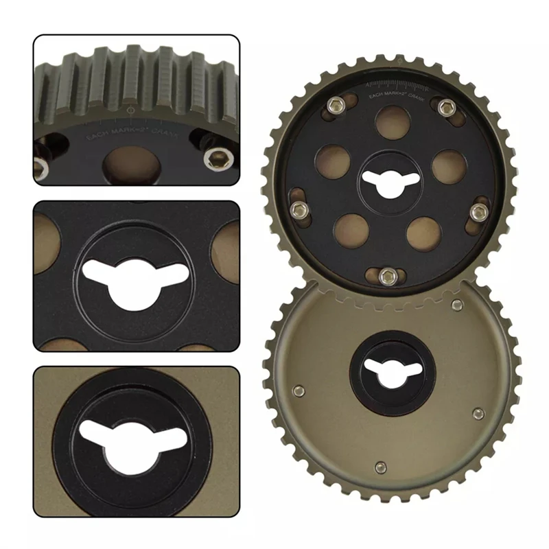 1 пара 30 мм комплект регулируемых шестерней для камеры Suzuki Swift GTI G13B шкив двигателя