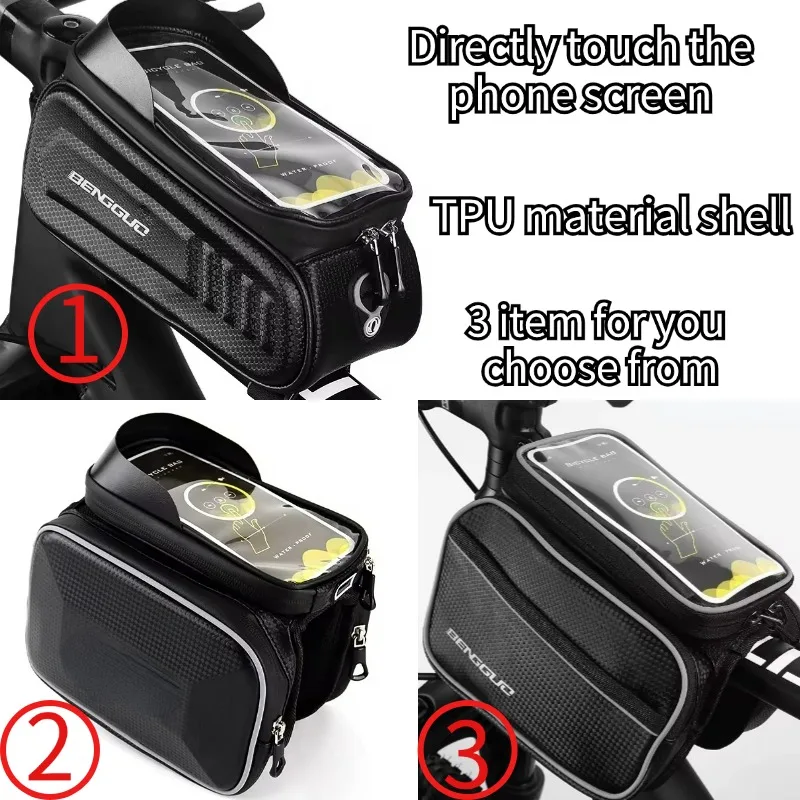 Розовая велосипедная сумка в виде белки водонепроницаемая для сенсорных экранов