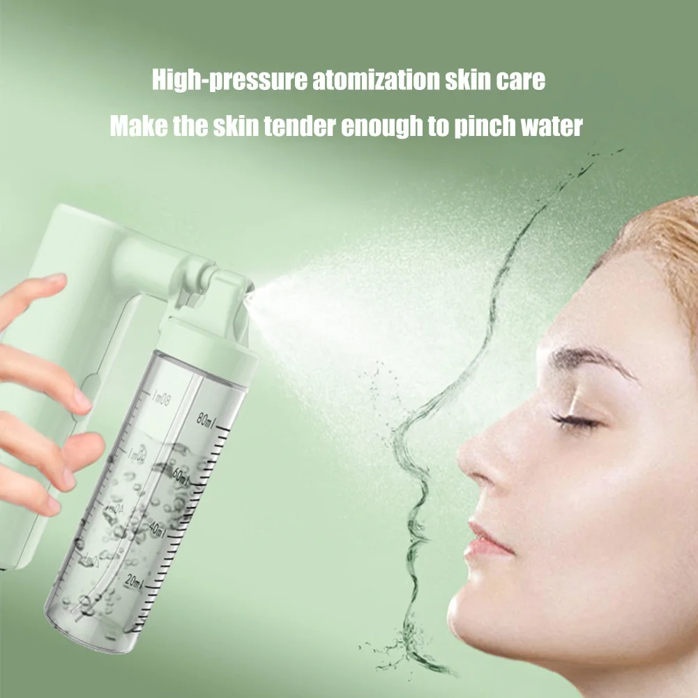 

Face Steamer Electric Spa Water Oxygen Sprayer Mister Facial Water Tank Nebulize Face Humidifier Instrument Spot Cleaner