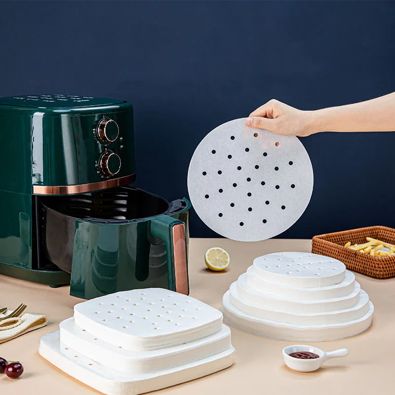 

Бумажная сковорода для жарки, двухсторонняя силиконовая бумага для жарки продуктов, маслостойкая бумага для жарки, фотобумага разных разме...