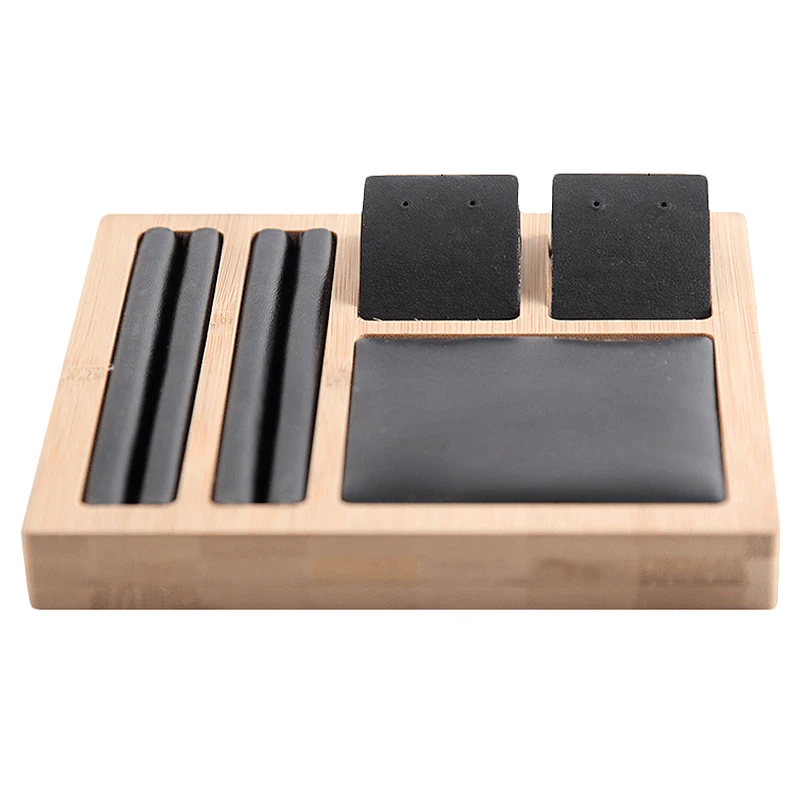 

Multi-Function Jewelry Display Stand Necklace Ring Earring Bracelet Pendants Display Tray Organizer Holder Showcase