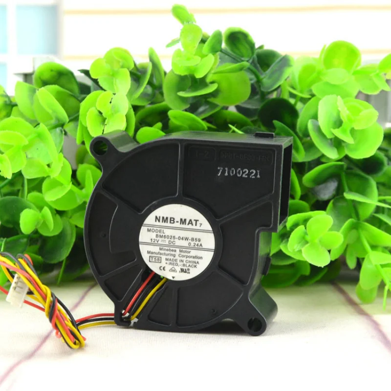Для NMB BM6025-04W-B59 12V 0.18A 6025 6cm охлаждающий вентилятор