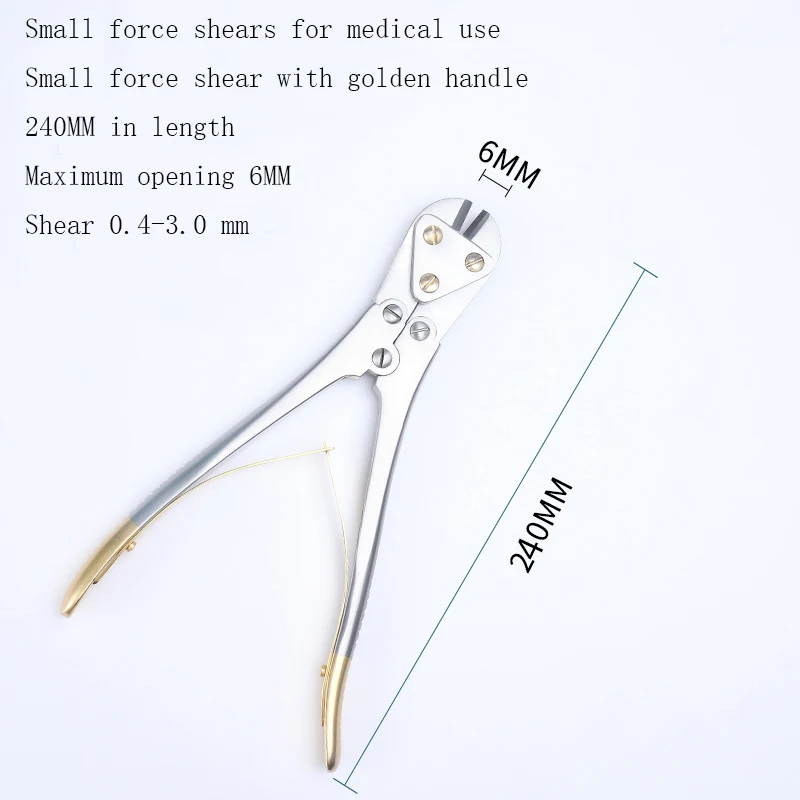 Yu Tong ортопедические инструменты медицинские ножницы малой силы для проволоки