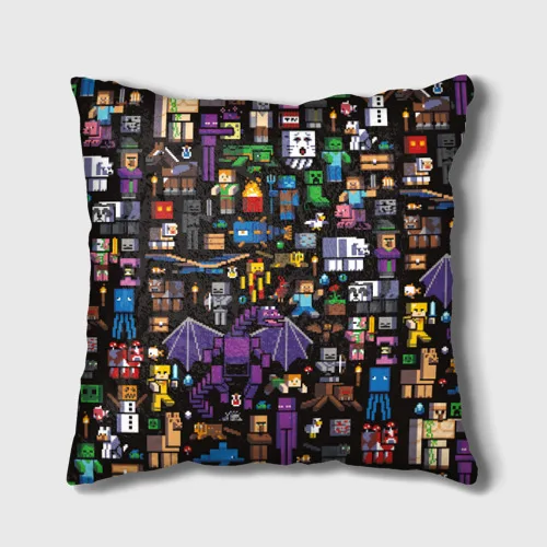 Подушка 3D MINECRAFT | МАЙНКРАФТ (Z)