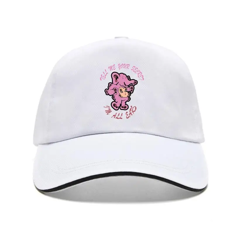 

Новая Кепка, милая бейсболка с ушками и надписью Te e You ecret I' A