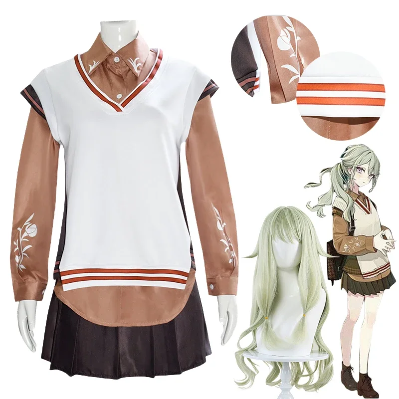 Косплей-костюм секай из аниме Project красочные страны чудес × Showtime Кусанаги Нин