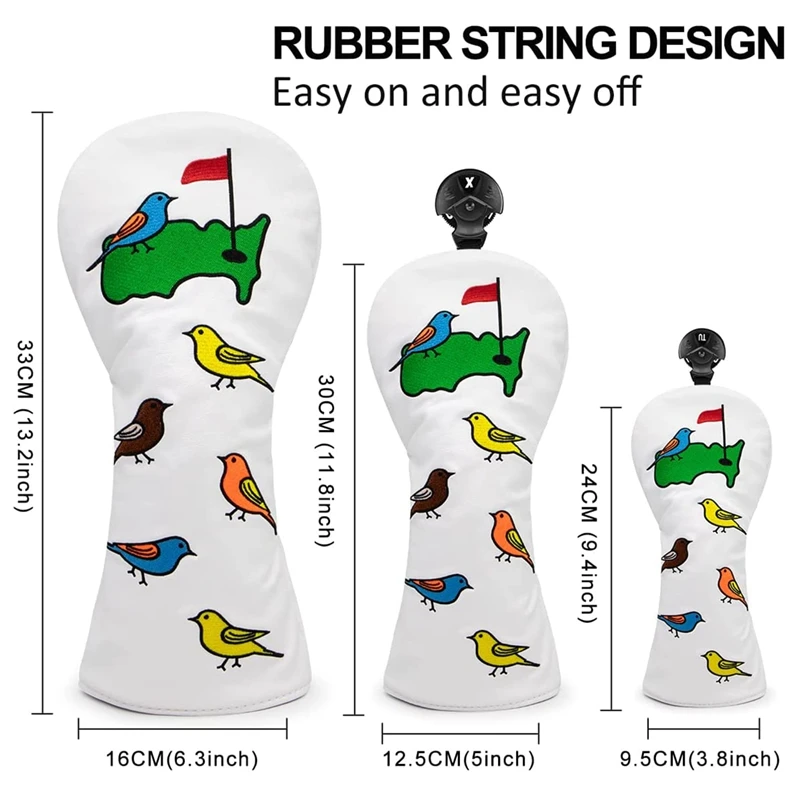 Чехлы для гольф-клюшек водителя Fairway Hybrids-Golf Driver Headcover/Golf Wood/гибридная клюшка