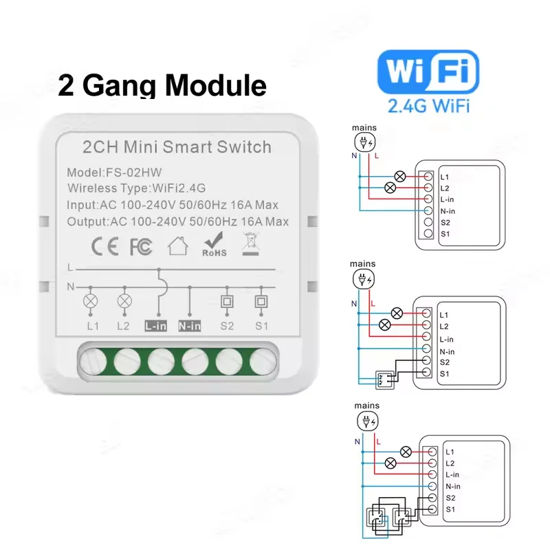 

Konouyouko умный модуль переключателя Wi-Fi