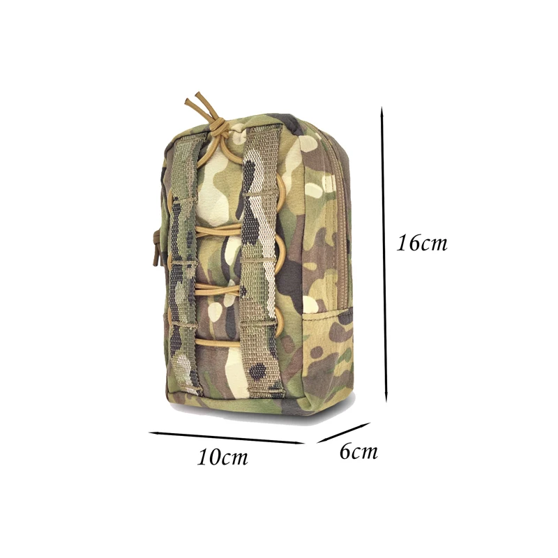 Вертикальная сумка GP для страйкбола маленькая выживания Molle снаряжение охоты