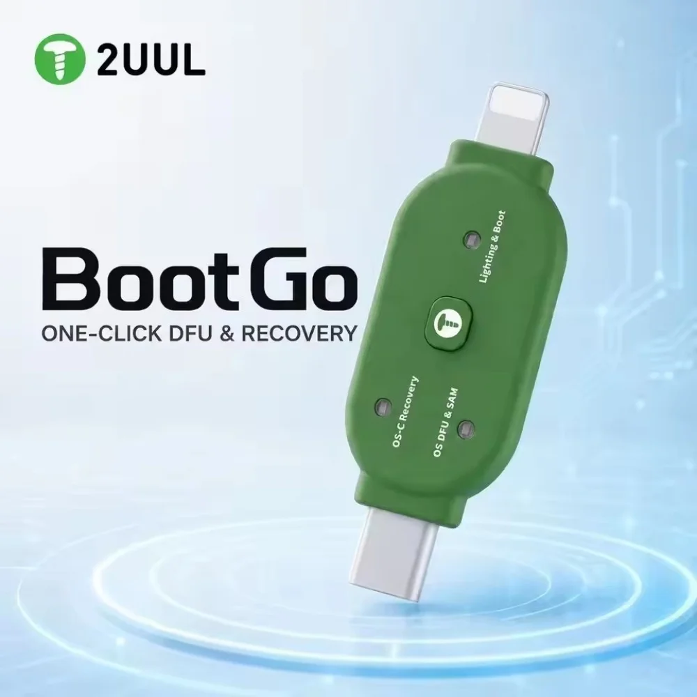 2UUL TG01 Boot Go – инструмент для восстановления DFU в один клик для iPhone и Samsung, предназначенный для ремонта, программирования и обновления прошивки без разборки устройства. (art.: 3920dcfe986c8) - 3920dcfe986c8