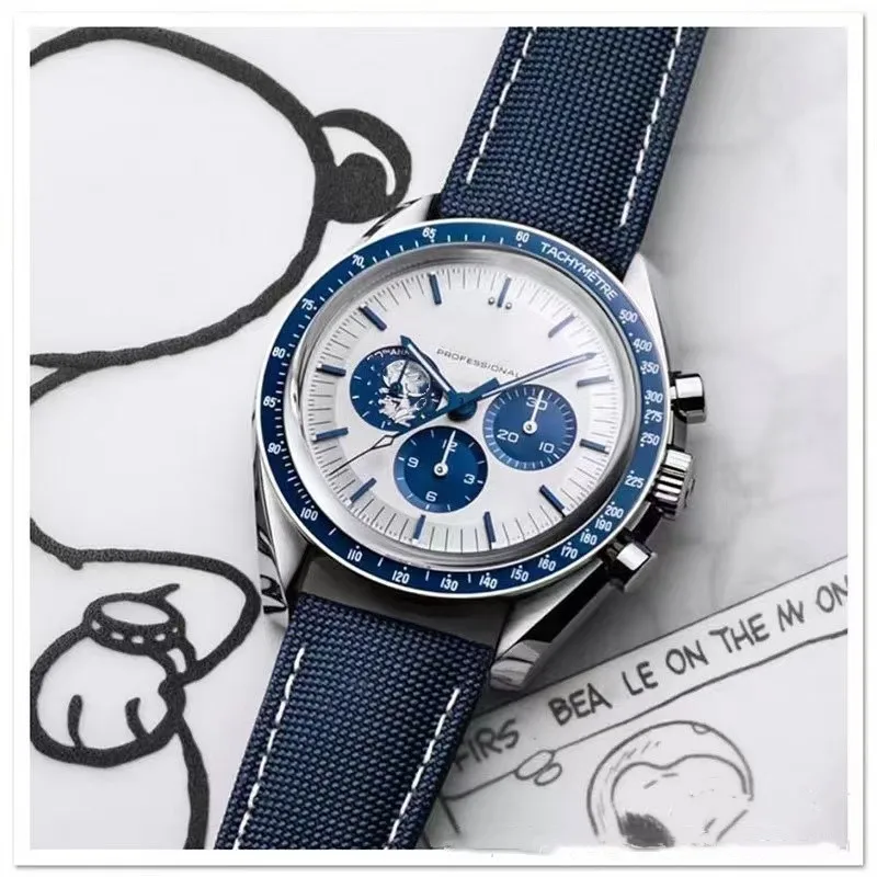 

Top brand co-branded men's luxury watch men's fashion casual watch stainless steel strap waterproof luminous watch men's watches