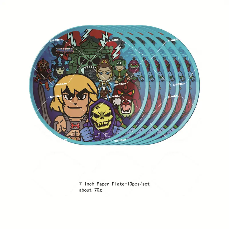 Мастера Вселенной He-Man Детские принадлежности для ванны на день рождения