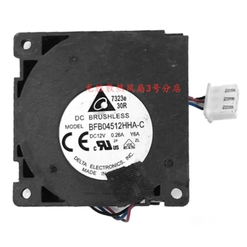 Фото Вентилятор BFB04512HHA-C 0.26A 4.5см 4510, 12В, для охлаждения, 45*45*10мм №1
