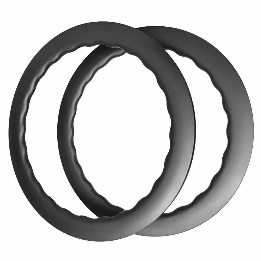 Колеса дискового тормоза LIENGU 470g с волнистыми элементами 700C глубина 55 мм 60 для