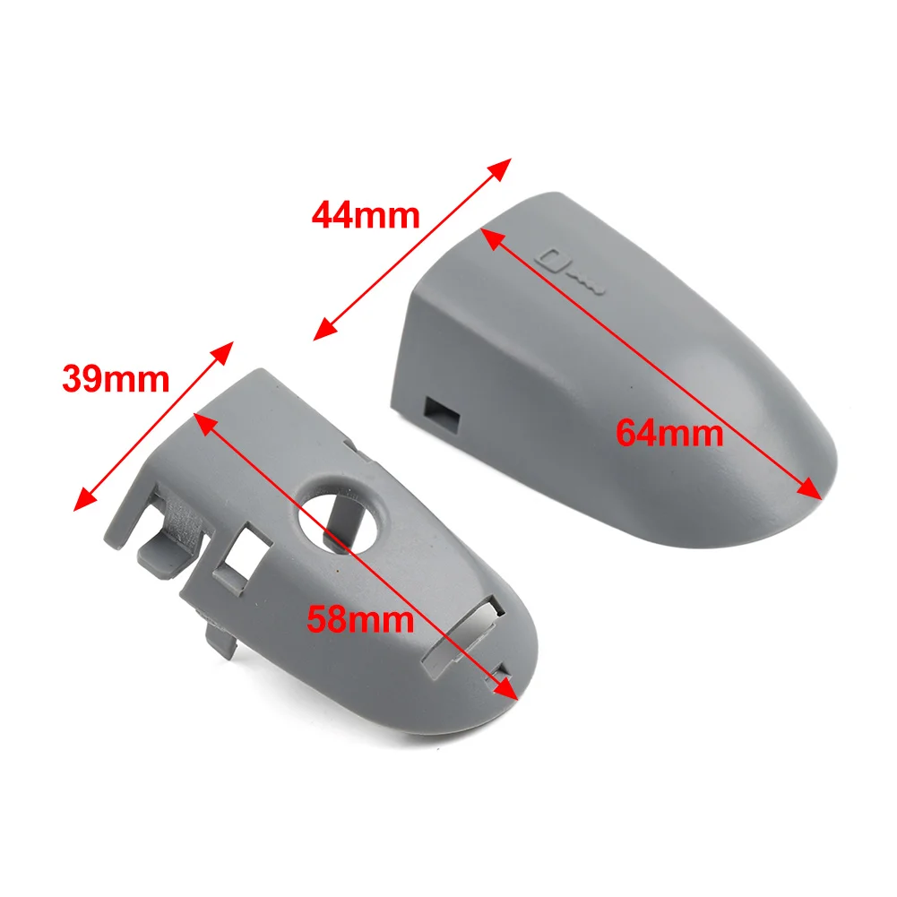 Car Front Left Exterior Side Door Handle Cover Cap C2P7224XXX C2P7224 For Jaguar XK XF XFR XKR XKR-S LHD Only