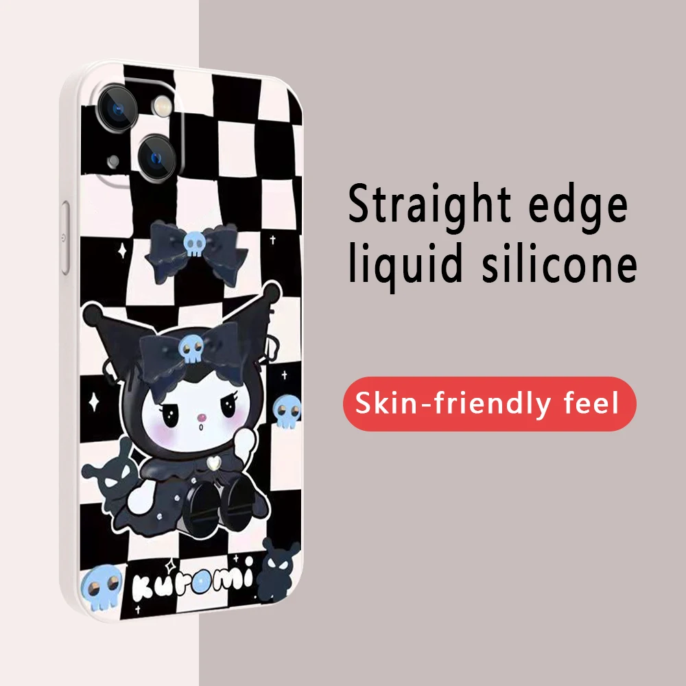 

Hello Kitty kuromi CASE For IPhone 13 11 7 8P X XR XS XS MAX 11 12pro 13 pro max 13 promax 2022 Cartoon Soft Shell Phone Case
