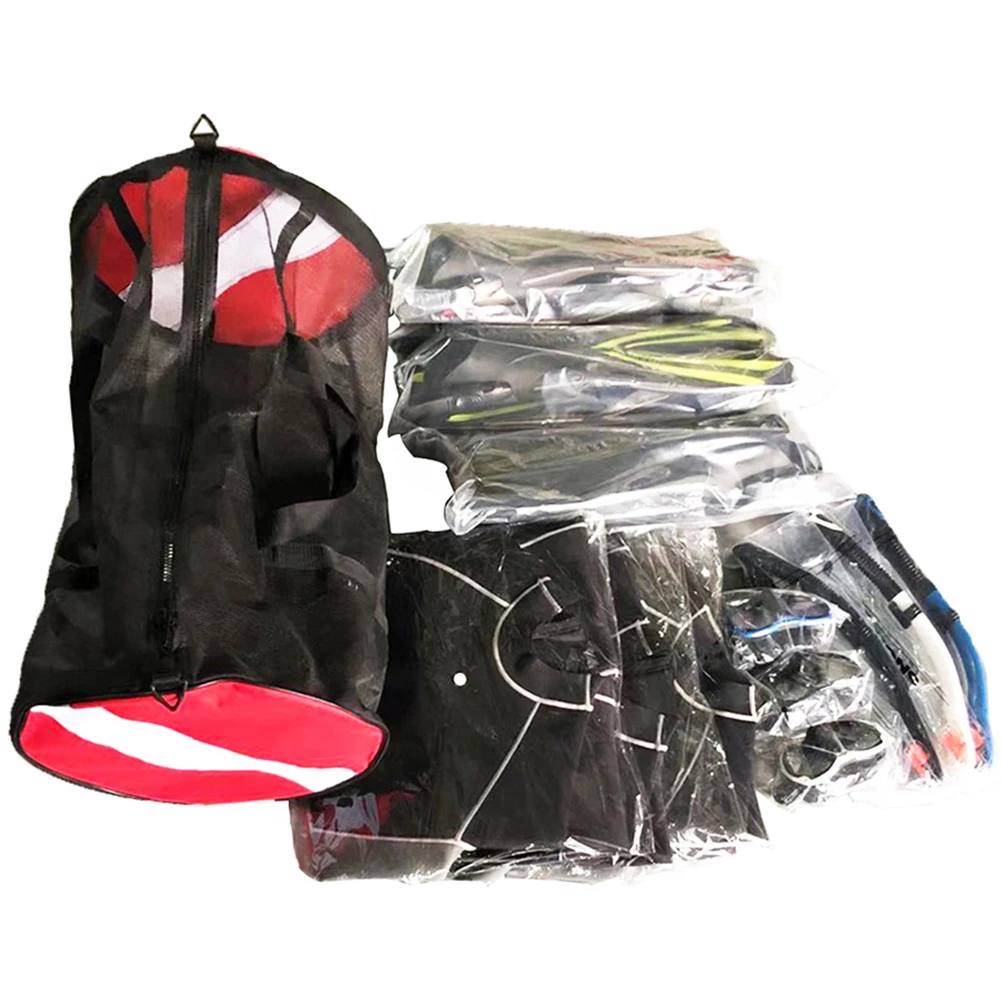 

Snorkeling Equipment Storage Bag Mesh Duffel Bag Beach Swimming Diving Fin Bag Diving Extra Large Beach Storage Bag