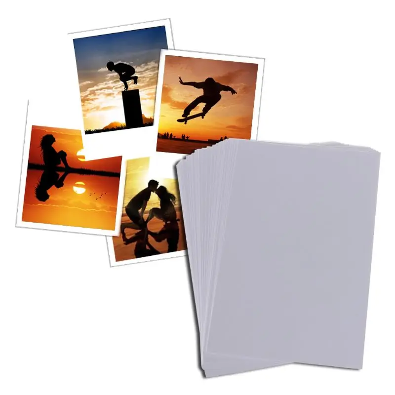 

New 30 Sheets Glossy 4R 4x6 Photo Paper For Inkjet Printer