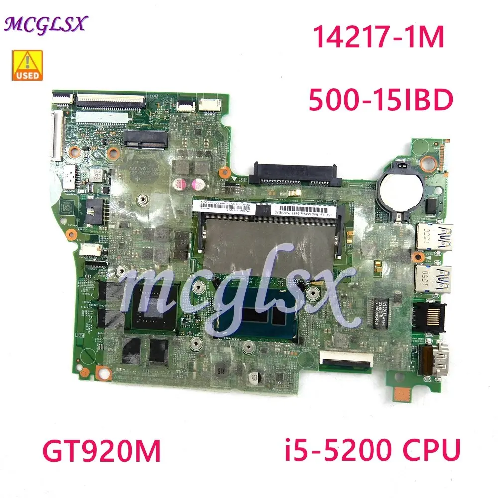 

Материнская плата для ноутбука Lenovo YOGA 500-15IBD 5B20H91245, 14217-1 м