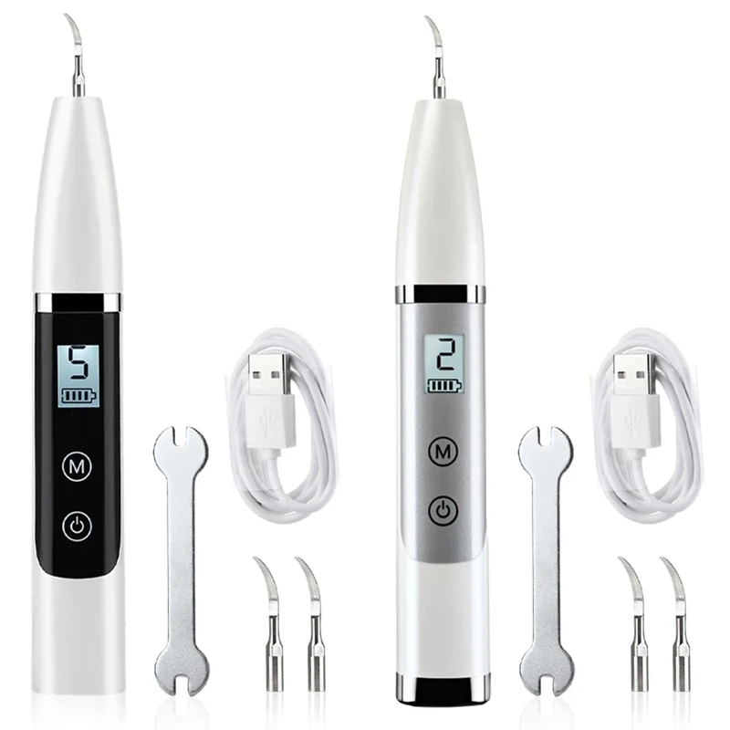 

Electric Ultrasonic Whitener Scaler Oral Irrigator Tooth Cleaner Tartar Stains Remover Teeth Whitening Tools