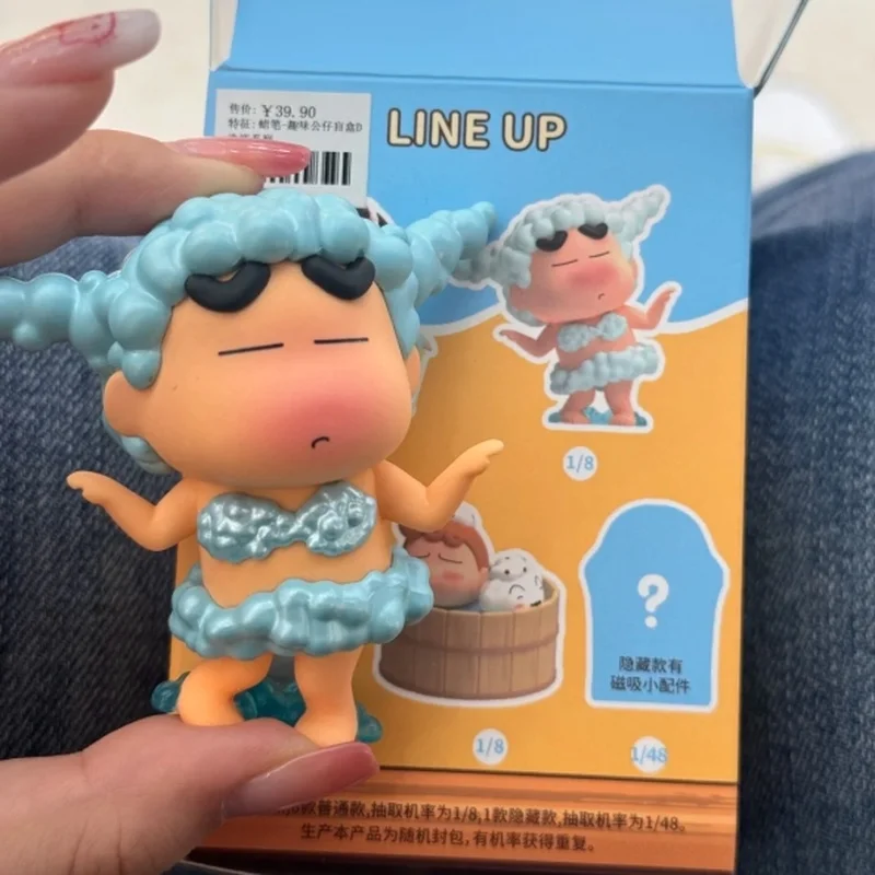Фото Новая оригинальная серия динамичных кистей JianDong Creative Crayon Shin-chan: милые игрушки-сюрпризы для офиса и дома, подарки №2