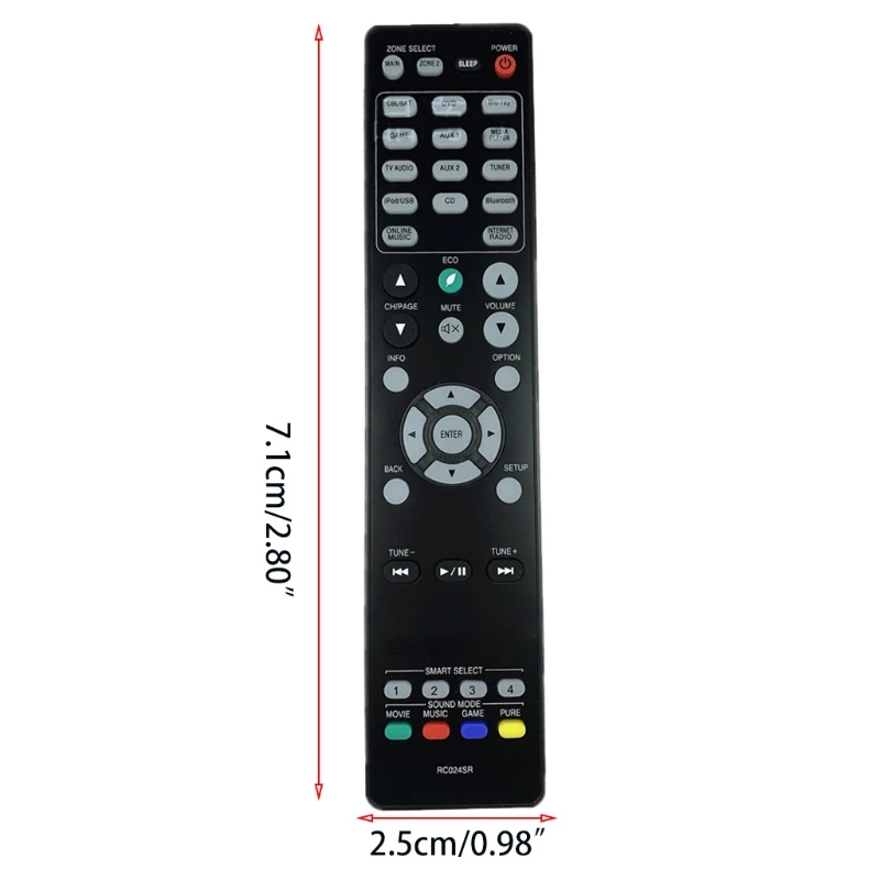 Replacement Remote Control for marantz SR6009 SR6010 SR6011 RC020SR RC021SR RC024SR RC025SR RC033SR RC034SR |