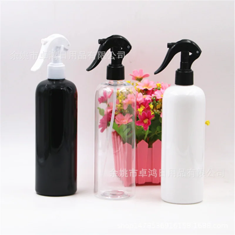 

Refillable Mist Bottles 500ml Empty Pump Spray Bottles Hand Press Sprayer Cleaning Products Container for Bathroom Travel