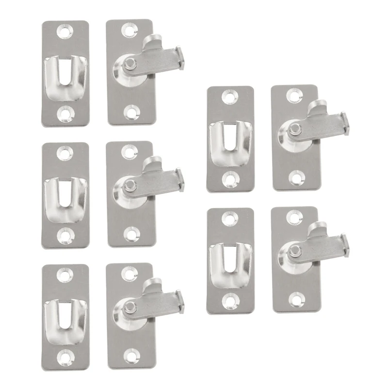 

Пряжка с прямым углом для двери комнат, 5 шт.