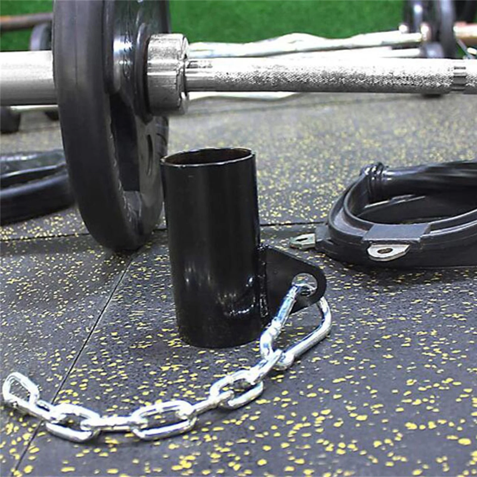 

Stainless Steel T-bar Sleeve Reusable T-bar Row Platform Landmine Eyelet Attachment Fitness Handle Puller For Curved Practice