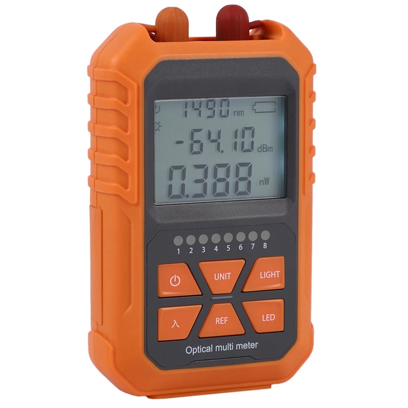 

Promotion! 3In1 Optical Power Meter Visual Fault Locator Network Cable Test Led Lighting Optical Fiber Tester 1Mw With 5Km Visua