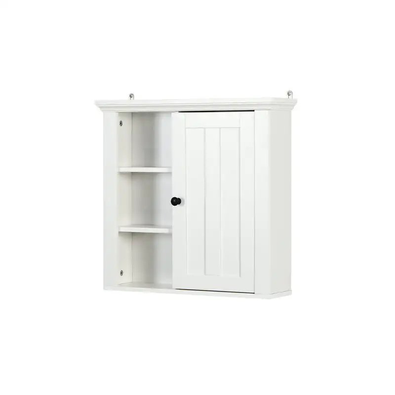 

Wooden Wall Cabinet with a Door 20.86x5.71x20 inch