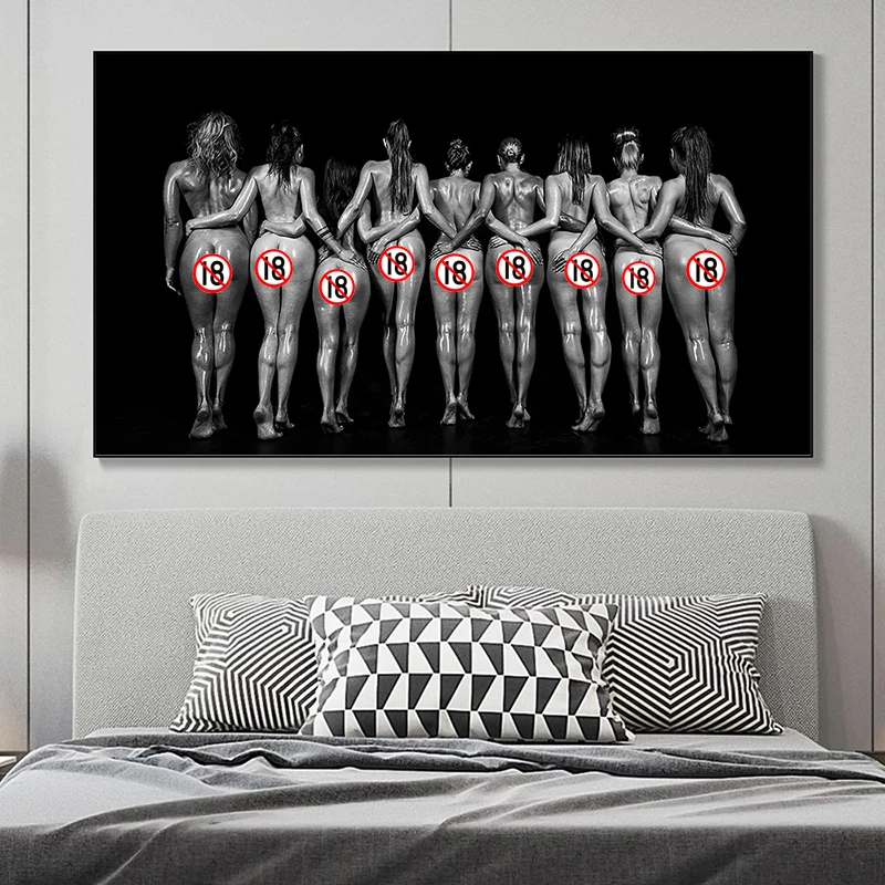 

Modern Nude Artistic Woman Model Posters And Prints Wall Art Canvas Painting Decorative Pictures for Living Room Home Decoration