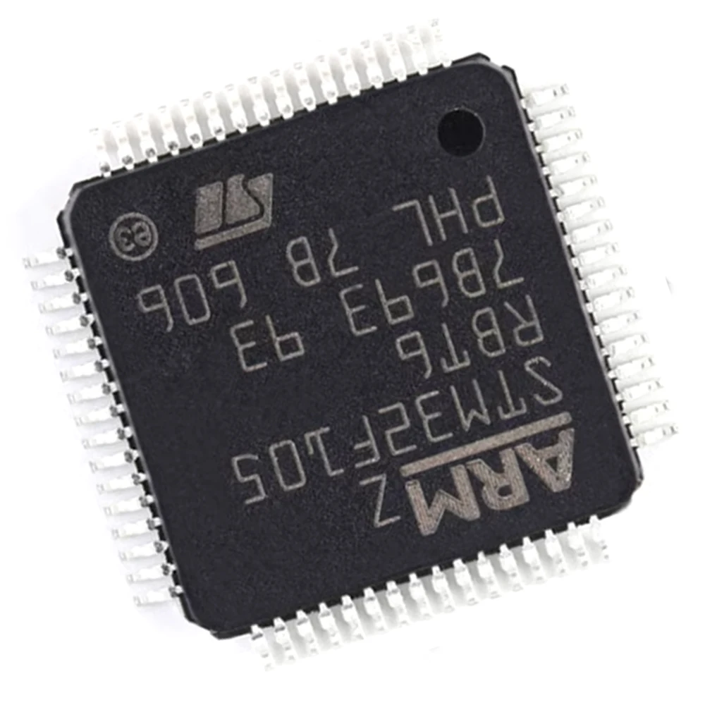 5 шт. STM32F105RBT6 LQFP-64 ARM Cortex-M3 32-битный микроконтроллер MCU