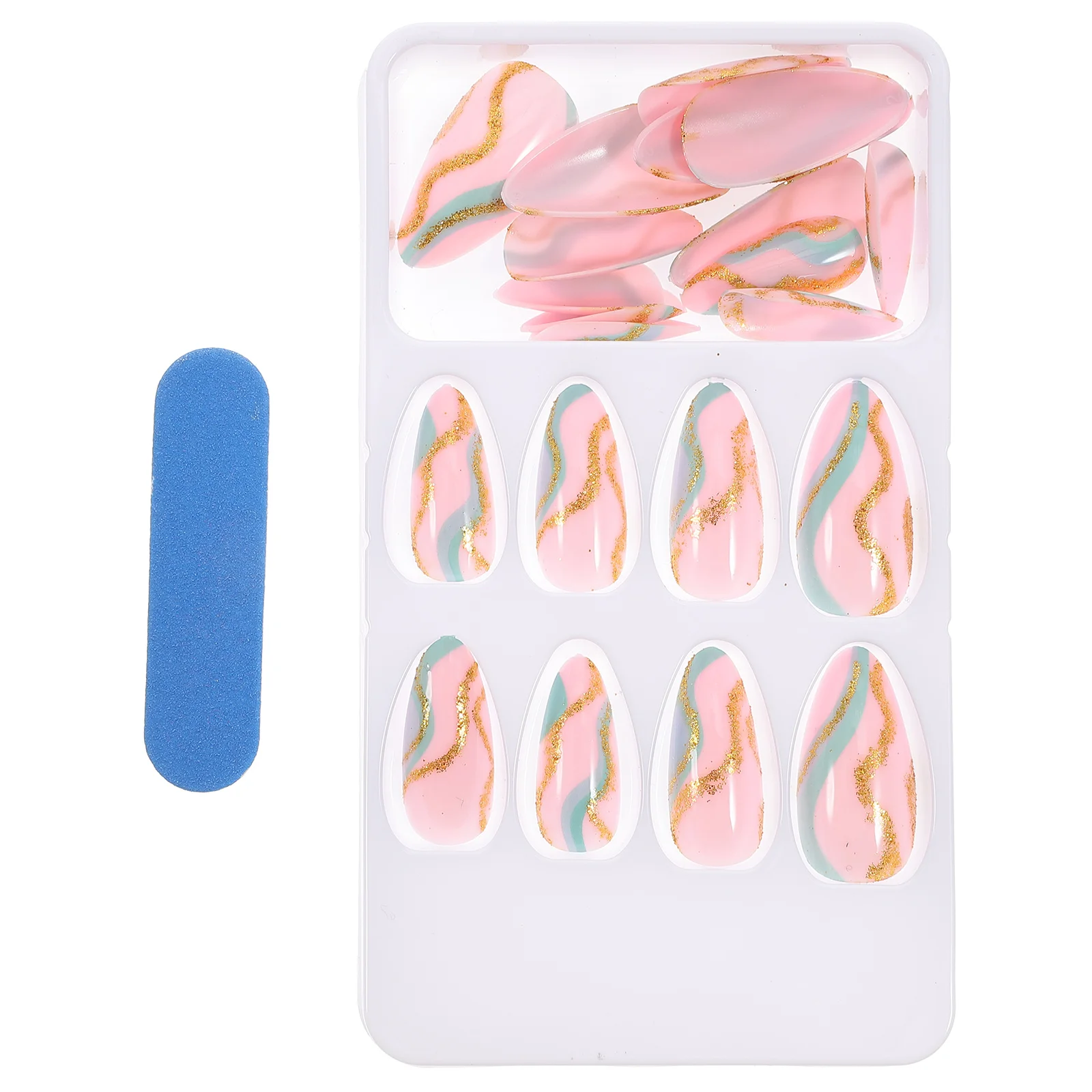 

24Pcs Nail Full Cover Nail Nails False Nails Full Cover False Nails Nail