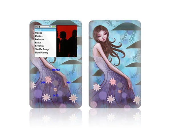Новые стильные виниловые наклейки для iPod Classic | Электроника
