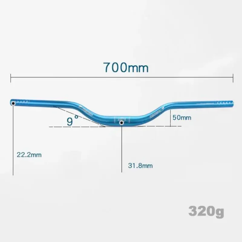 Руль для горного велосипеда FMFXTR 31 8*700 мм