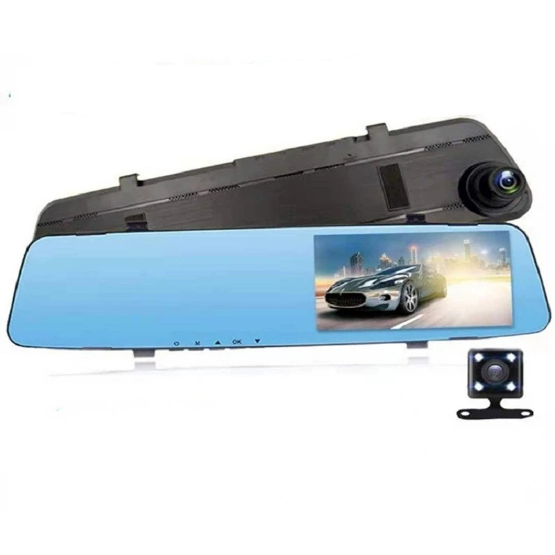 

The new car carries 4.5-inch tachograph HD 1080P front and rear dual-recorded images car camera car dvr