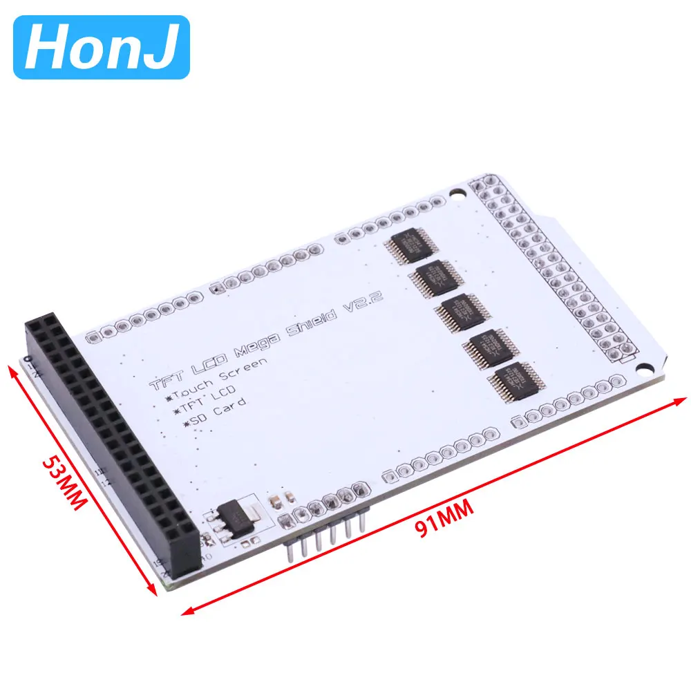 Экран расширительной платы TFT LCD для Arduino TFT01 Mega Touch поддержка ЖК-дисплея 3 2 'ɴ
