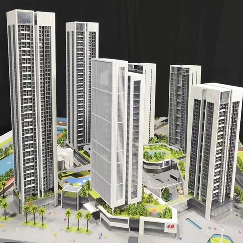 10 шт. лампа с микроландшафтным орнаментом из мха архитектурная модель песочного