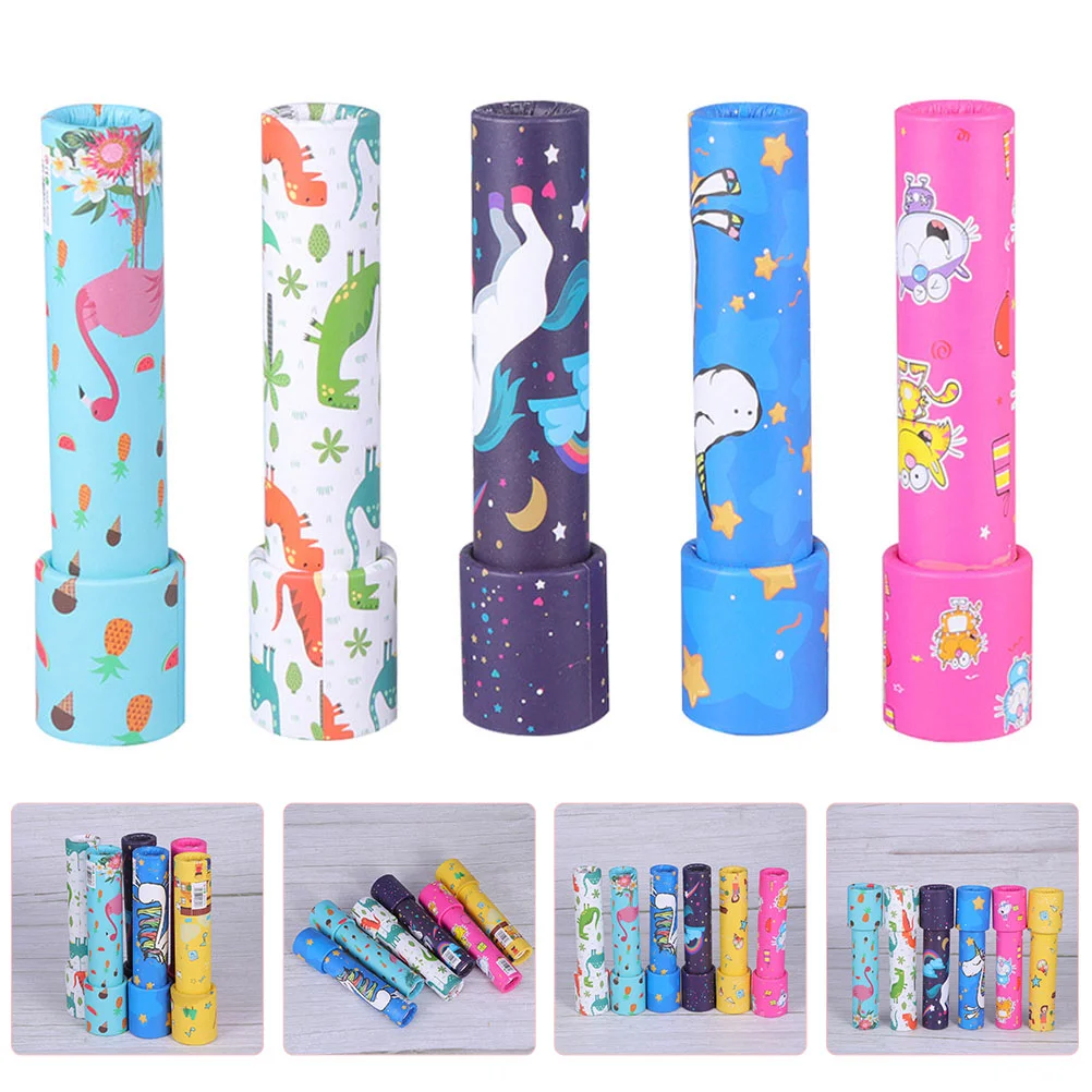 

5 Pcs Early Educational Toys Funny Kaleidoscope Kaleidoscope for Students Kids Children Pupils