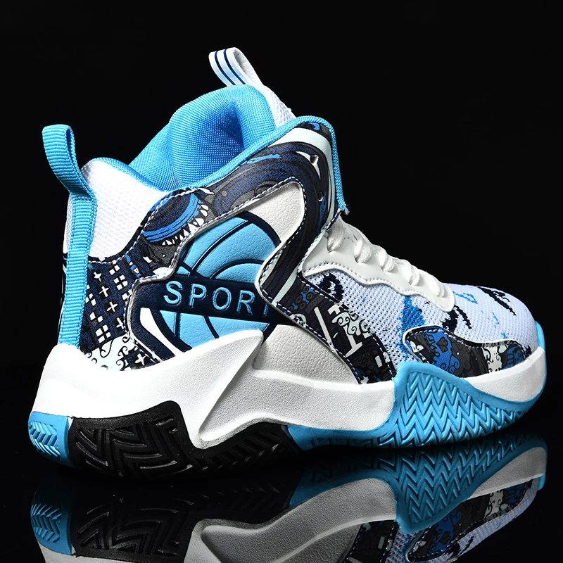 Детская брендовая спортивная обувь Высококачественная Баскетбольная для